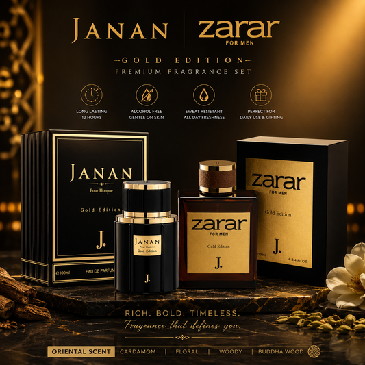2 Pcs Premium Perfume Gift Set – Elegant Oriental Scent