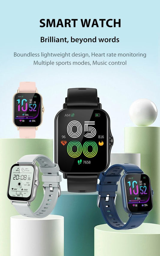 ULTRA 7-in-1 Smart Watch – Rechargeable with Multicolor Straps