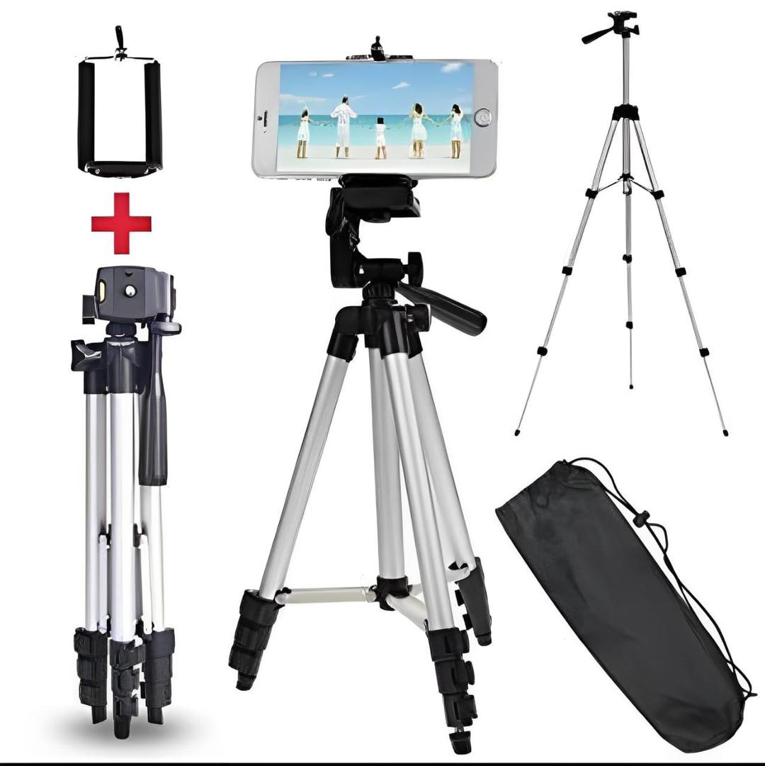3110 Mobile Stand Tripod – 3.5 Feet Adjustable Tripod for Smartphones