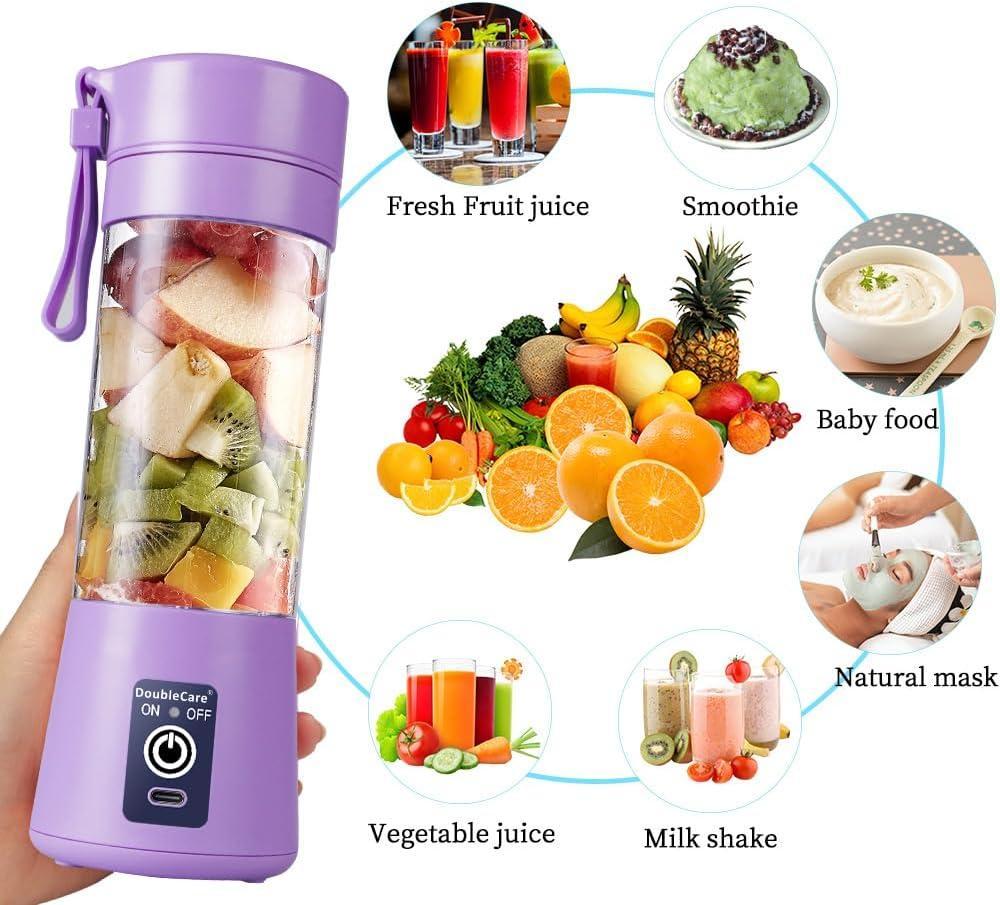Mini Portable Blender USB Rechargeable | Smoothie & Juice Maker