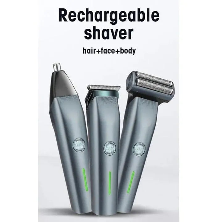 Rechargeable Men's Hair Clipper & Shaver