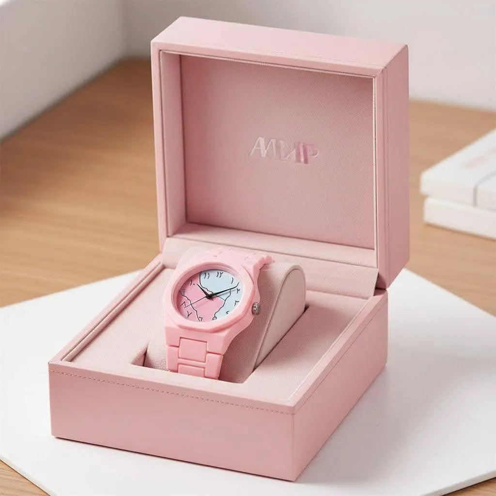 Women's Pink Fashion Watch – Lightweight & Stylish Design