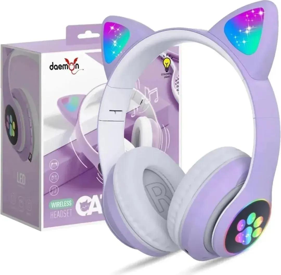 Cat Ear LED Headphones | Multicolor Wireless Headphones