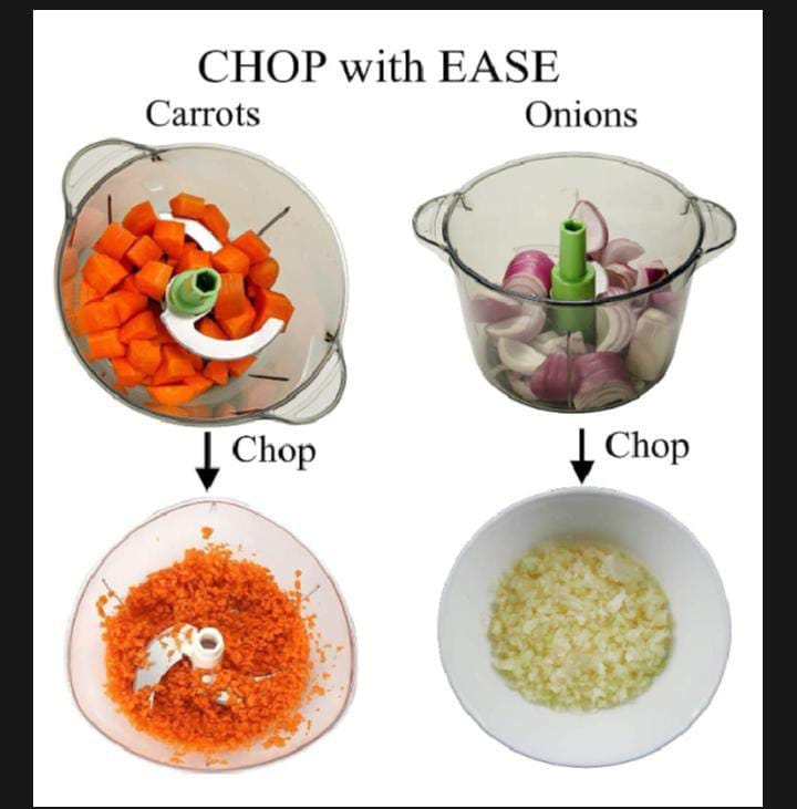 Manual Food Chopper 50ml | Stainless Steel Kitchen Chopper